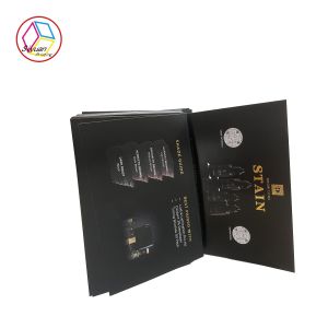 Full Color Printing Rectangular Coated Paper Gift Cards Matte Varnishing