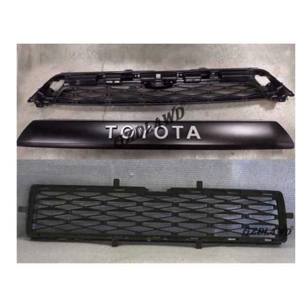 Custom Front Grill Mesh TRD PRO Style For Toyota 4Runner 2014 - 2018 / Car