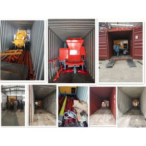 Portable C3 8mpa Trailer Mounted 85L Concrete Mixing Pump