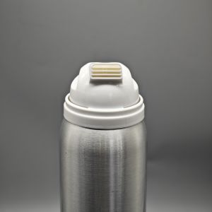 Shaving foam valve for sensitive skin users with gentle foam release and