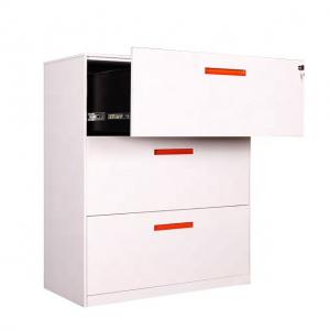 China Office 3 Drawer Kd Structure Metal Drawer Cabinet on sale