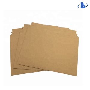 Self Sealing Paper Shipping Envelopes , Custom Printed Kraft Bubble Bags