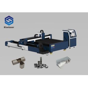 Stable Metal Fiber Laser Cutting Machine , Cnc Metal Laser Cutting Machine Z Axis