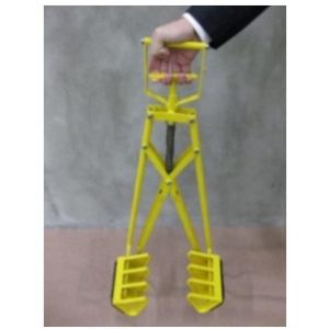 Handheld Antiskid Parking Space Blocker 6mm Rubber Thickness