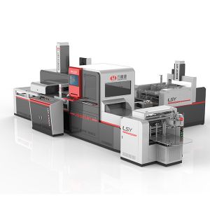 Advanced Automatic Positioning Machine , Industrial Box Making Machine for