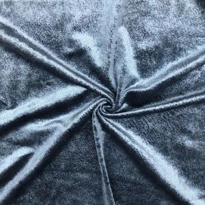 OEM Luxury Crepe Flock Polyester Plush Velvet Velour Fabric 58 inch width