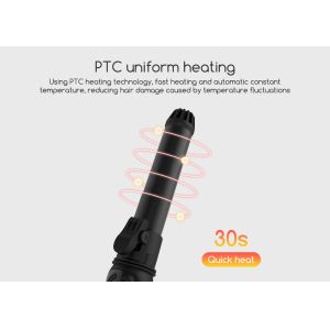 Portable Automatic Rotating Curler , Rechargeable Rotating Ceramic Hair Curler