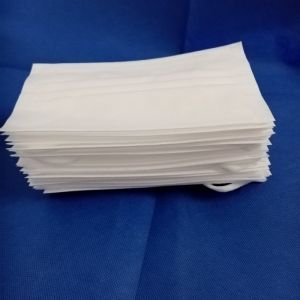 Non Woven Disposable Medical Mask , Disposable Protective Face Eco Friendly