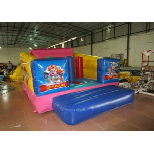 Cheap Durable Custom Made Inflatables Bounce House Slide Combo Digitally Printing 4 X 3 X 2.2m for sale