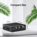 Dual LAN Office Desktop Mini Computer With DP And HDMI Intel Core Series