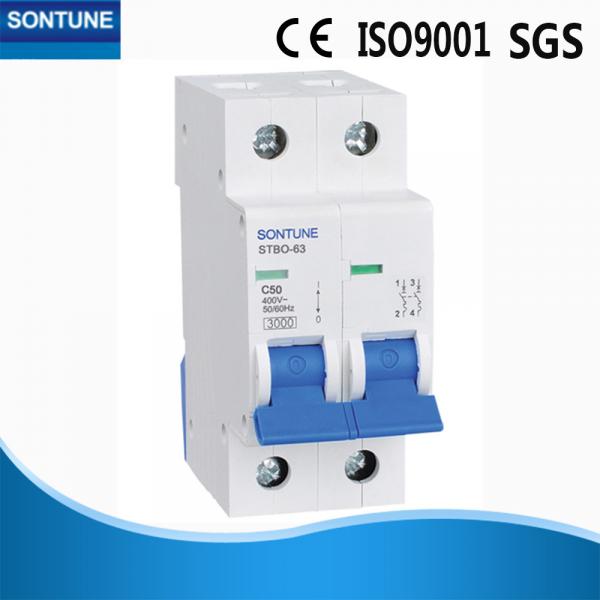 Quality IEC 60898 Stbo-63 2P Series ( MCB )  Miniature Circuit Breaker wholesale