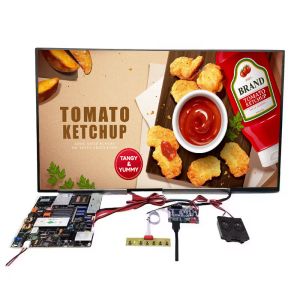 UHD 90ppi 49 Inch 4K Sunlight Readable LCD Screen Display Panel 700 Nits