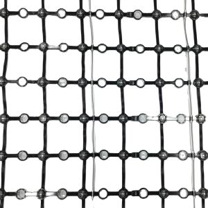 Digital Poster Transparent LED Mesh Screen Foldable Waterproof High Resolution