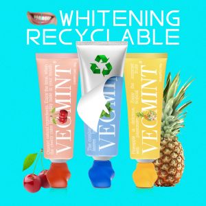 3 Years Shelf Life Fruity Toothpaste Made with Natural Ingredients No Artificial