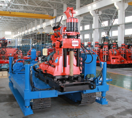 GXY-2KL Spindle Rotary Crawler Drilling Rig Max Torque 2760 N.m , Mobile