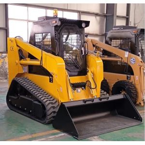 Ts125 Mini Crawler Skid Steer Loader with Optional Quick Hitch and Wheeled