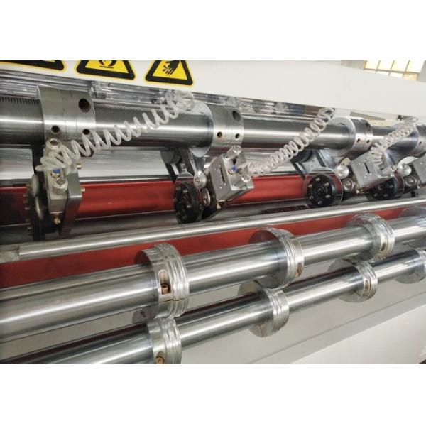Manual Feeding Function Thin Blade Slitter Scorer Machine Cutting Corrugated Steel Blade