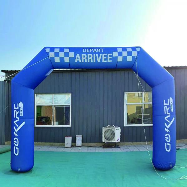 customize size logo with CE approved blower high quality oxford inflatable arch