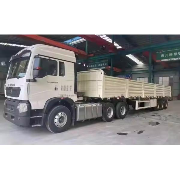 40FT 3 Axle Payload 45T Heavy Duty Mechanical Suspension 13pc Leaf Spring Wall Side Semi Truck Trailer