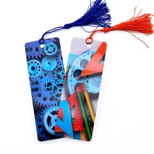 Customized 3D Lenticular Bookmark Astronaut Galaxy bookmark For Attention