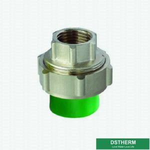 ISO Standard DZR Nickel Plated Heavier Type Customized Female Union For Ppr