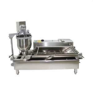 7L Automatic Donut Making Machine Double Rows Food Making Equipment