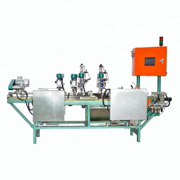Quality Automation equipment Automatic cutting drilling tapping machine production brass bus bar terminal Automation machine wholesale