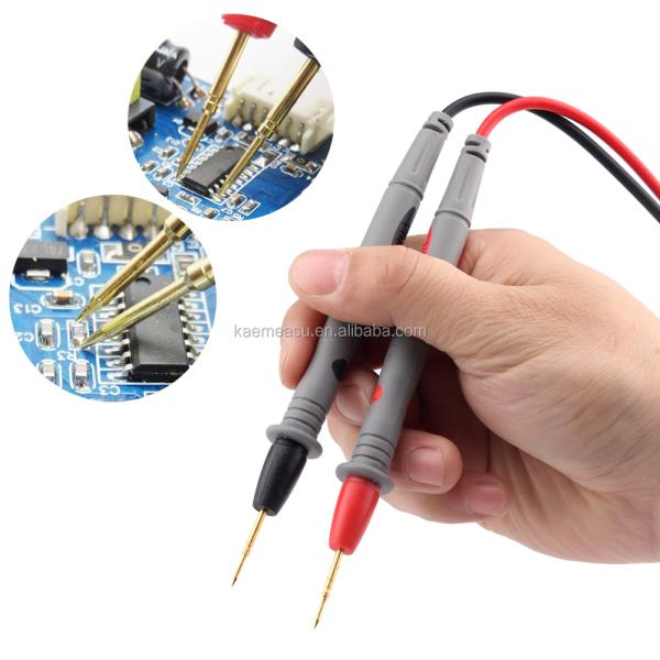 Multimeter Test Probe Leads Banana Plug Digital Multimeter Probes Electrical Test Probe 20A 1000V Instrumentation Cables