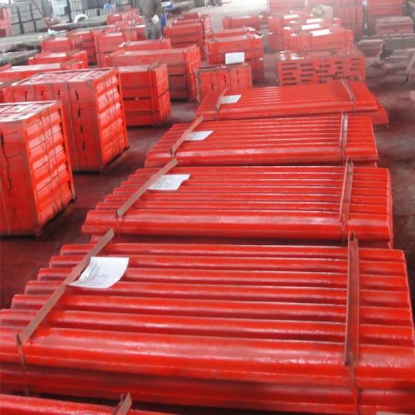 shanbao jaw crusher plate jaw plate fixed jaw swing jaw jaw crusher spare and wear parts pe400*600jaw plate