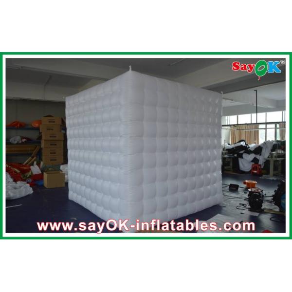 Inflatable Photo Booth Rental One / Two Doors Inflatable Photobooth , Oxford Cloth Inflatable Photo Tent