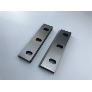 China Wear Resistance Plastic Crusher Blade 56 HRC SKD11 PE Cutting on sale