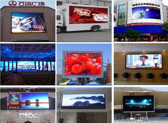 P10 Sports Halls Outdoor Full Color LED Display High brightness, Led Billboard