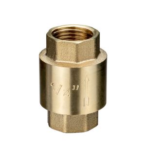 DN15 20MM Brass One Way Female Non- Return Valve Forged Brass Spring Check Valve
