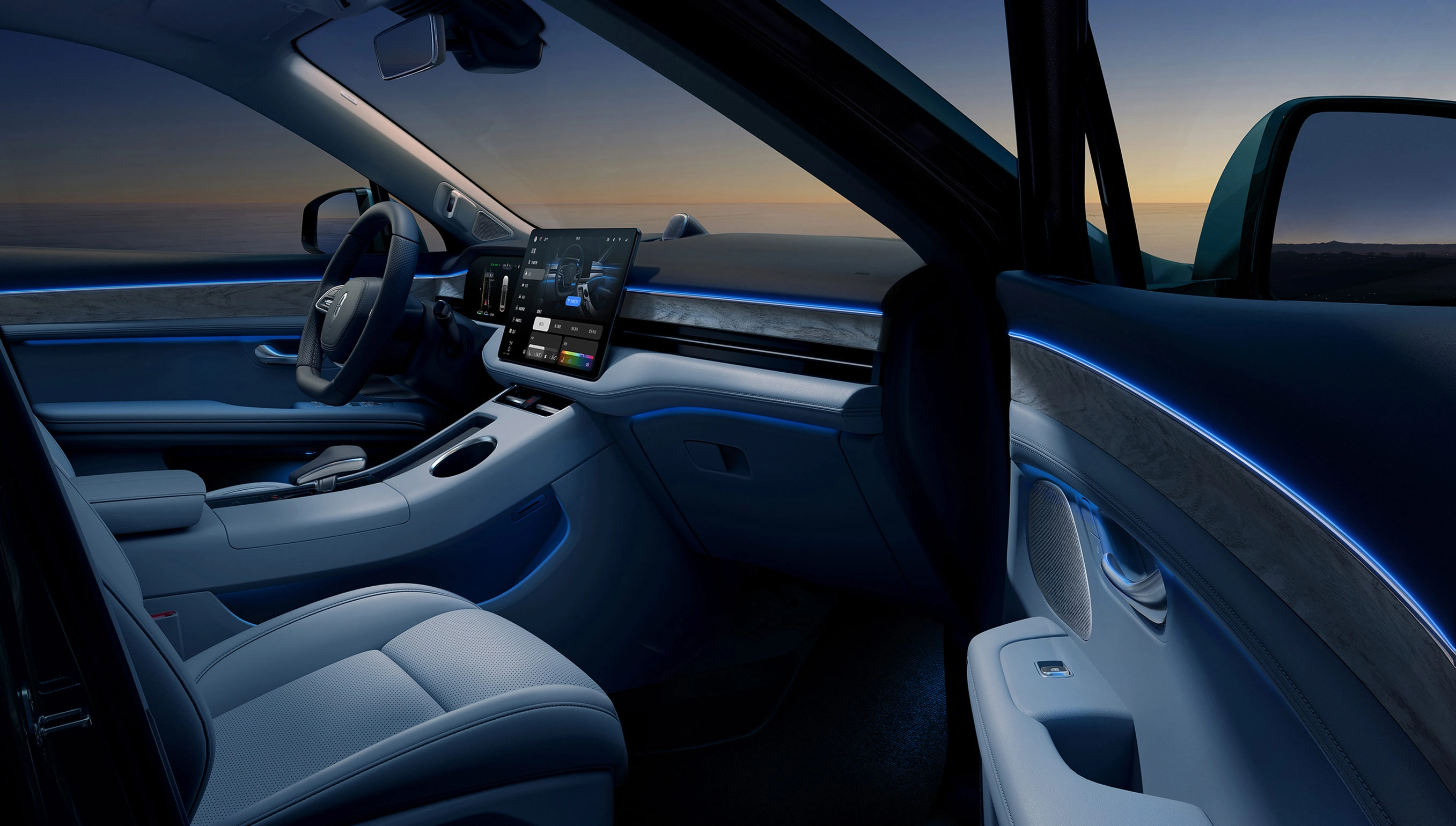 2880mm Wheel Base Medium SUV 2024 HUA-WEI AITO M7 M5 1220KM Range Harmony OS EV Car with Secondhand Automobile Electric Cars