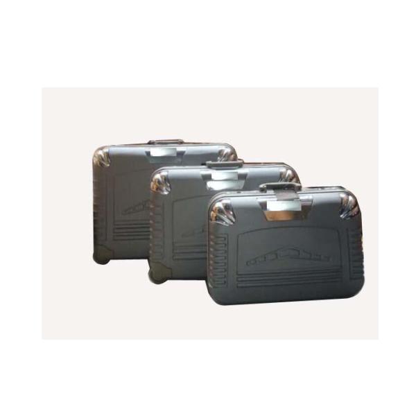 3 Piece Lightweight Hard Shell Suitcase Luggage Set Iron Frame 4 Colors Available