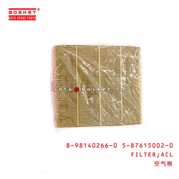 8-98140266-0 5-87615002-0 Air Cleaner Filter 8981402660 5876150020 Suitable for ISUZU D-MAX