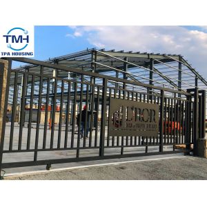 Sandwich Panel Wall Structural Steel H Beam Light Steel Building Structures