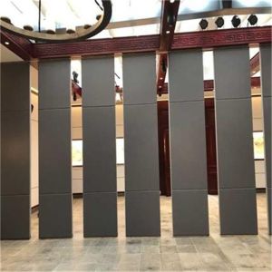 China Anodized Aluminum 6063-T6 Track Soundproof Operable Classroom Partition Wall on sale