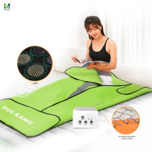 China Experience Deep Relaxation with Jade Tourmaline Infrared Sauna Blanket and 600W Power on sale
