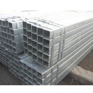 China Hot Rolled Pre Galvanized Pipe 40x80mm Rectangular Steel Tube Q235 on sale