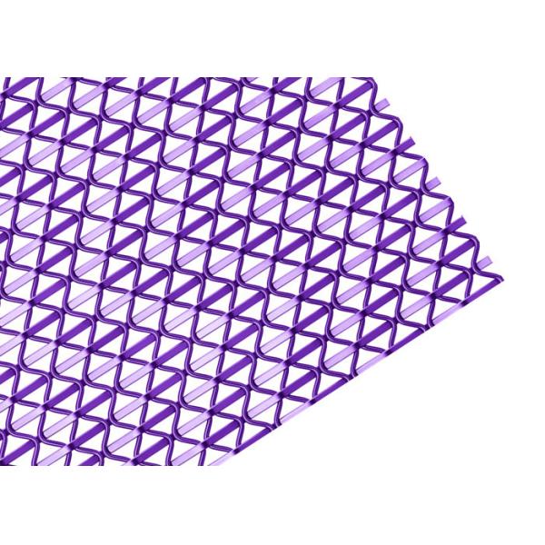 Quality Parking Garage Antique Brass Plated Decorative Mesh Rigid Series Woven Wire Mesh wholesale