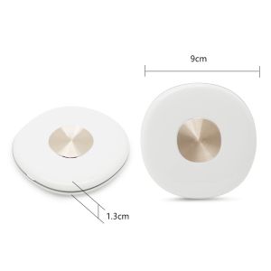 Upscale Thin Makeup Mirror 1X/3X Glossy LED Light Compact Mirror Light USB