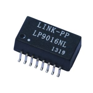 China KH1603SR 10/100Base-T Single Port Ethernet Magnetic Transformers Module LP9016NL on sale