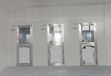 Yaning GMP Stainless Steel Cleanroom Air Shower with Air Velocity of 22-27m/S and 380V/50Hz Equipment Power Parameter