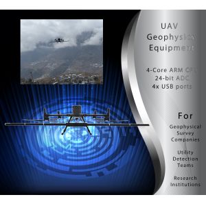 Cheap Magnetic Anomaly Drone Drone Total Field Magnetometer UAV Magnetic Gradiometer for sale