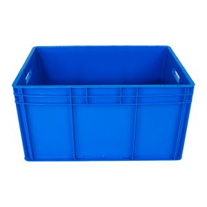 Heavy Duty PP Vented Mesh Stackable Plastic Crate For Storage