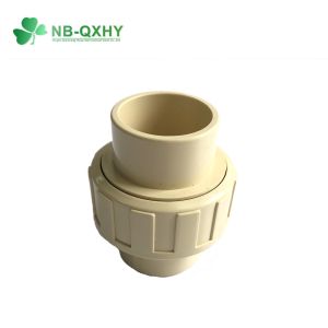 Round Head Code Equal Tee Plumbing Pipe Fitting ASTM 2846 CPVC Union for Water