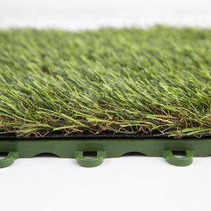 Suspension artificial grass tile Turf puzzle artificial grass