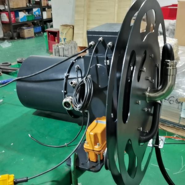 Quality 10 Ton Single Girder Ton Retractable Hose Reel 250A Cable Reel Drum wholesale