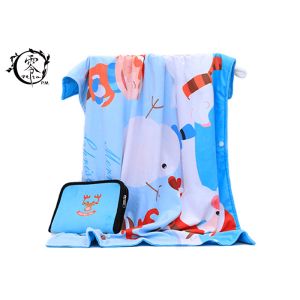 Soft Warm Christmas Santa Claus Blanket Fuzzy Velvet Lightweight Oversized